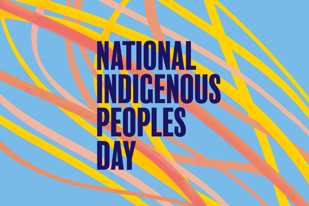 Event graphic for the National Indigenous Peoples Day Celebration.